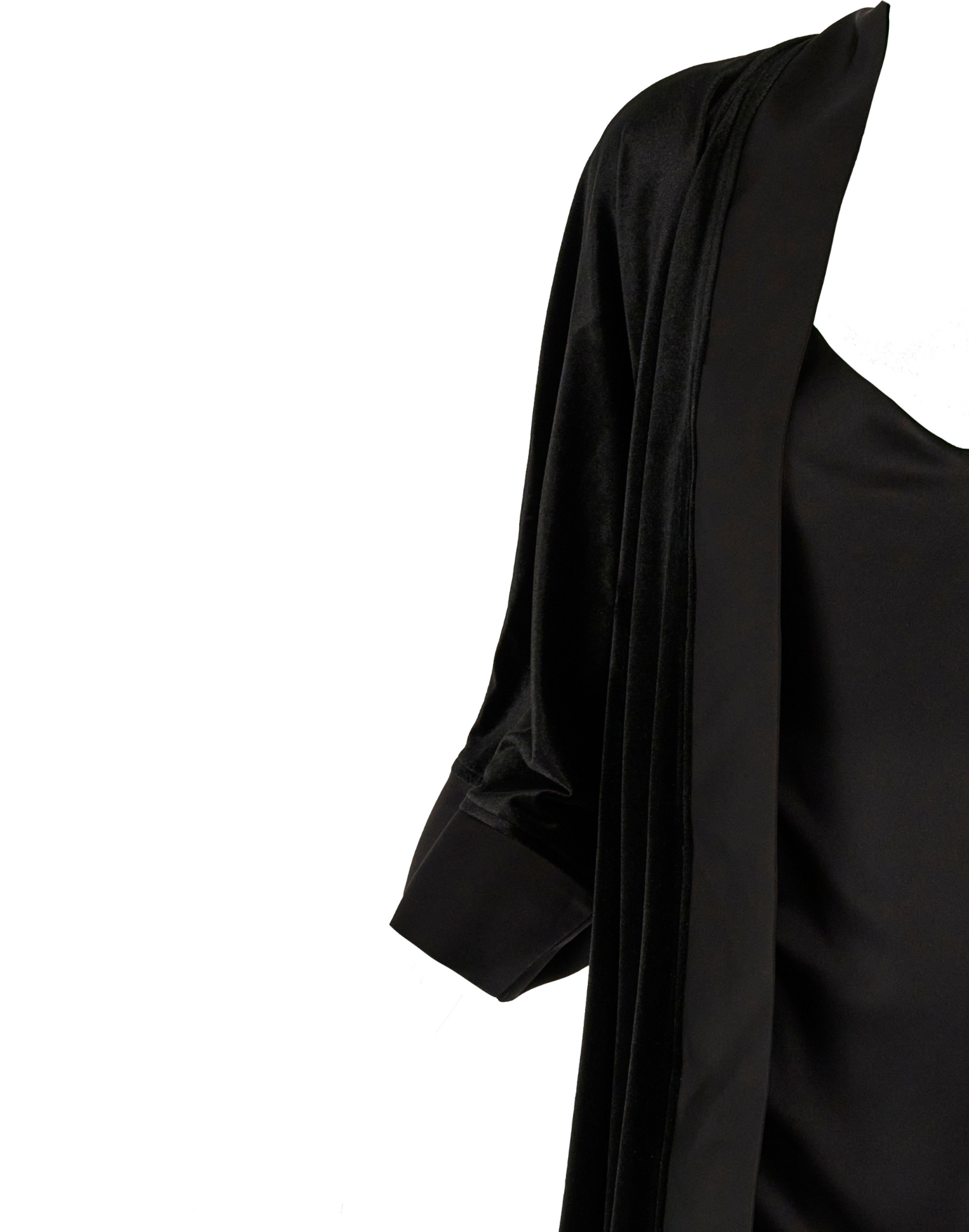 Blacked Out | Black Velvet Set