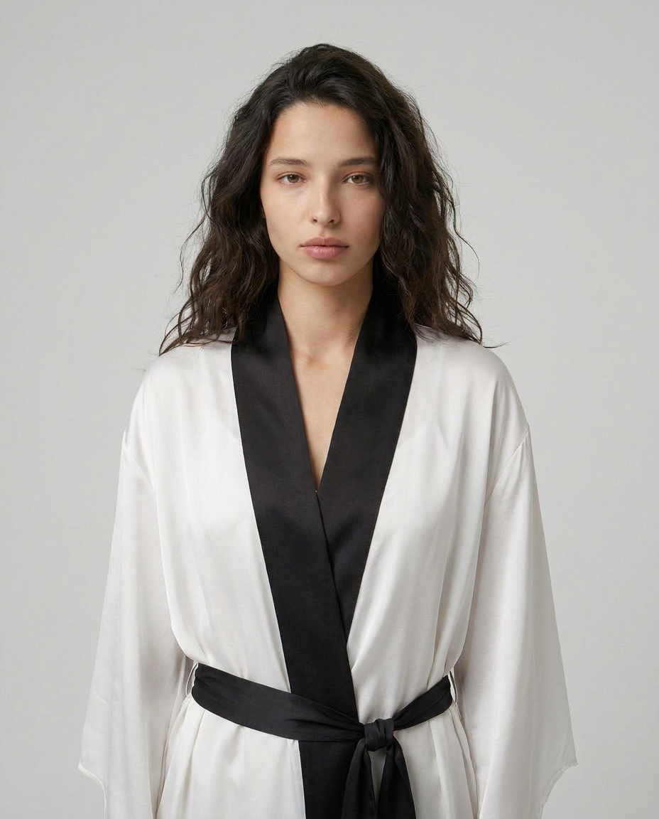 Fallen Angel | White Satin Set