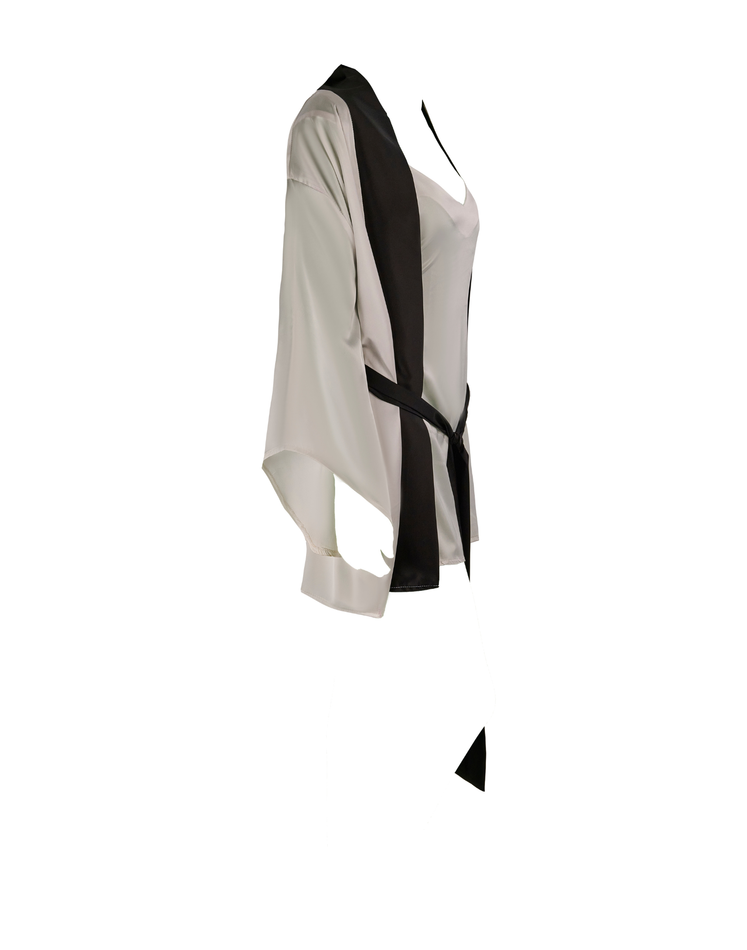 Fallen Angel | White Satin Set