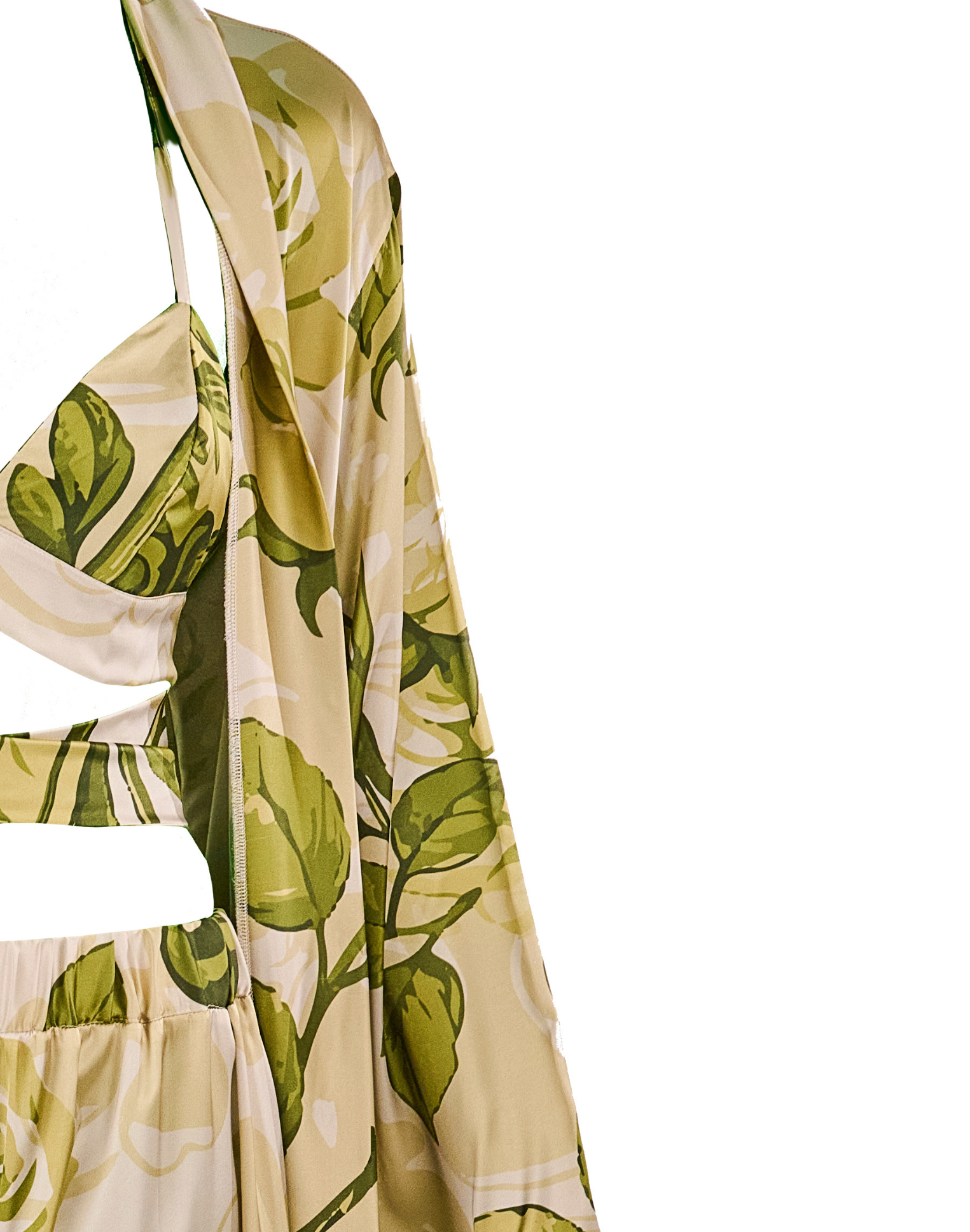 Gardened Eden | Floral Satin Set