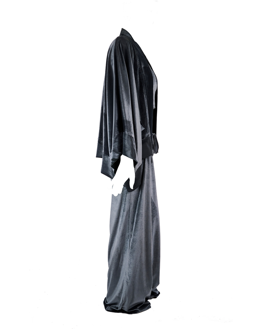 Smoken Ash | Gray Velvet Set