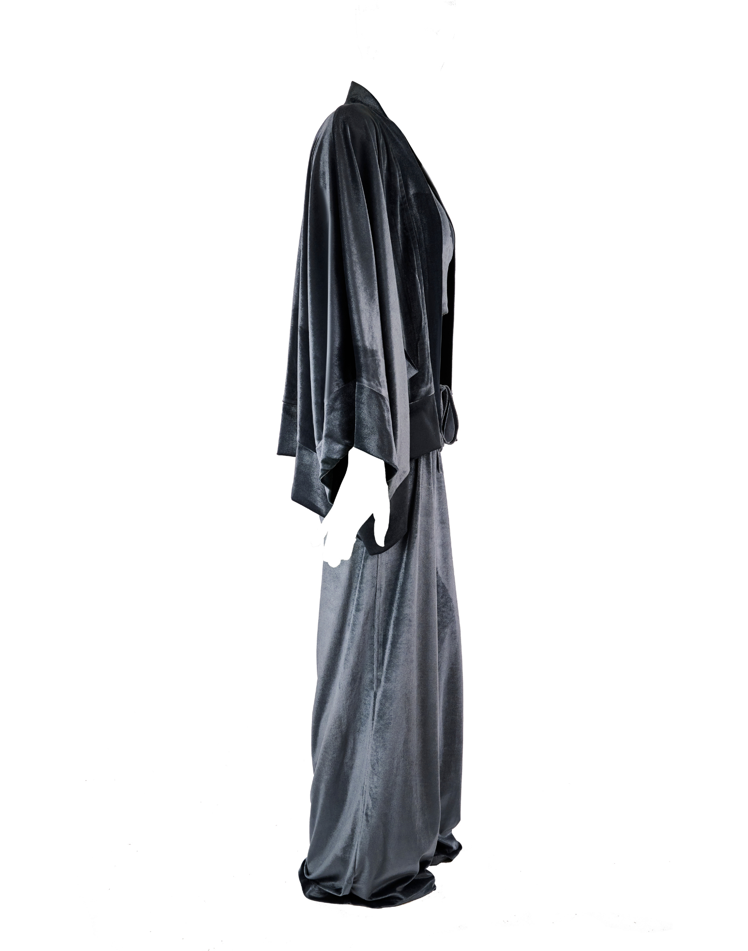 Smoken Ash | Gray Velvet Set